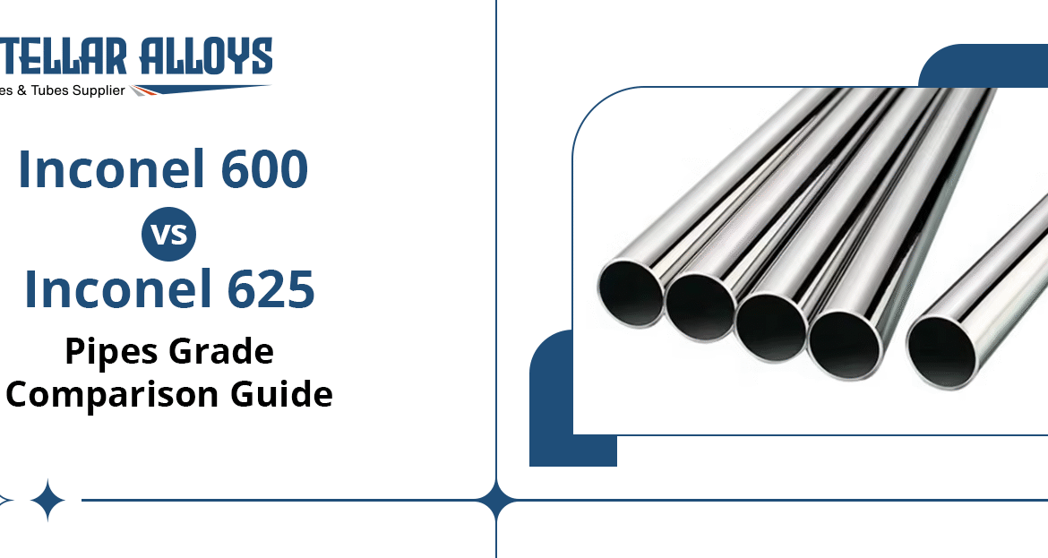 Inconel 600 vs 625 Pipes Grade Comparison Guide
