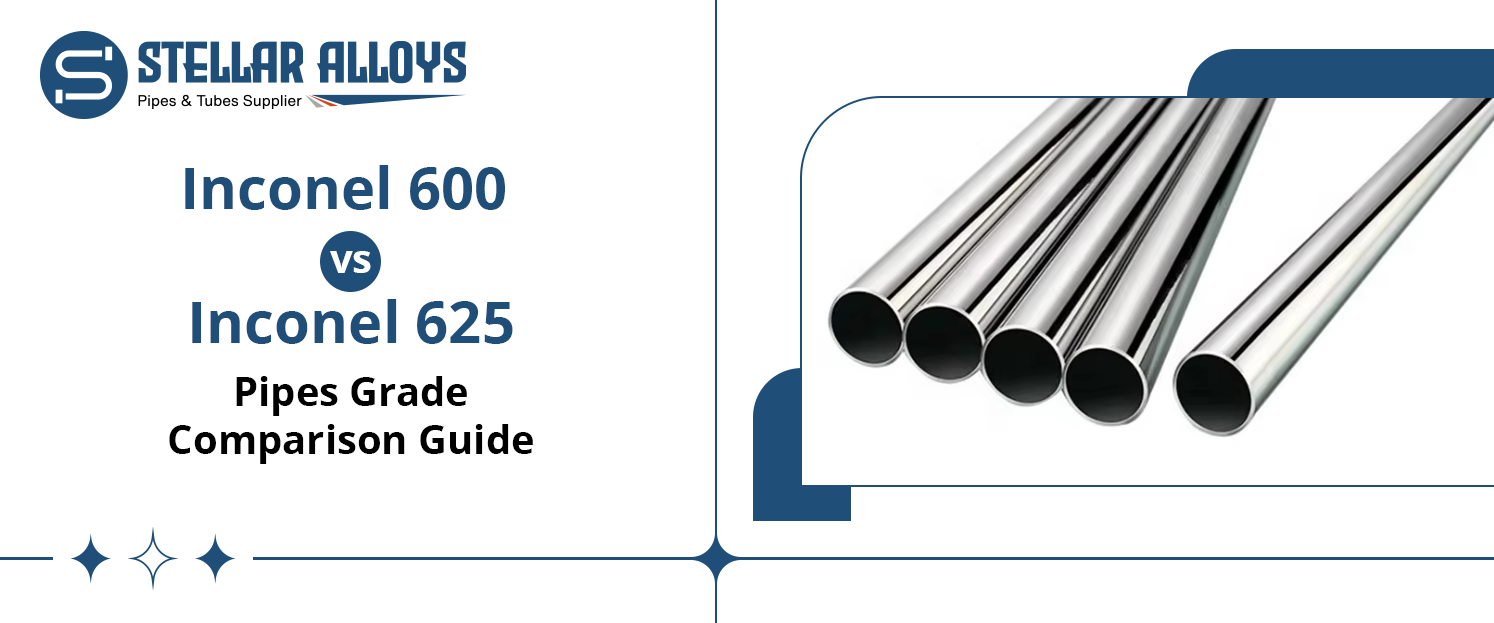 Inconel 600 vs 625 Pipes Grade Comparison Guide