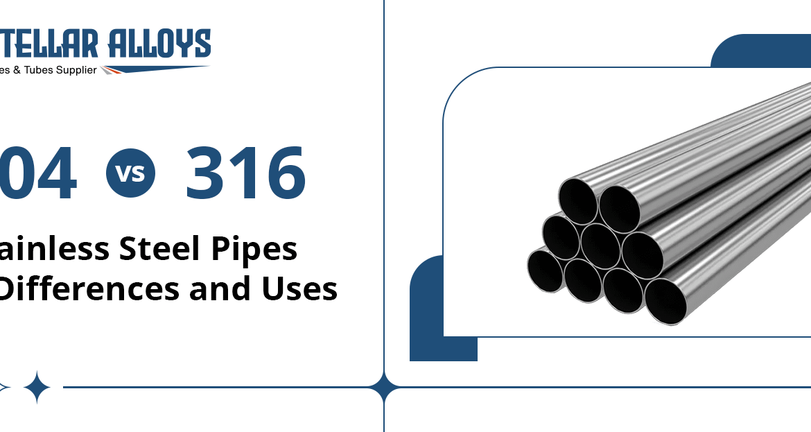304 vs 316 Stainless Steel Pipes Key Differences and Uses