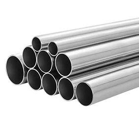 Nickel alloy seamless pipes in polished, high-quality finish