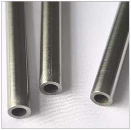 Nickel instrumentation tubes for precision fluid control