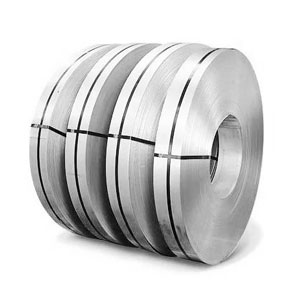 Narrow width strips used in springs, fasteners, heat exchangers, and precision components.