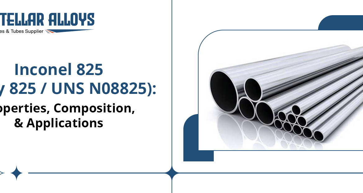 Inconel 825 (Alloy 825 / UNS N08825): Properties, Composition, & Applications
