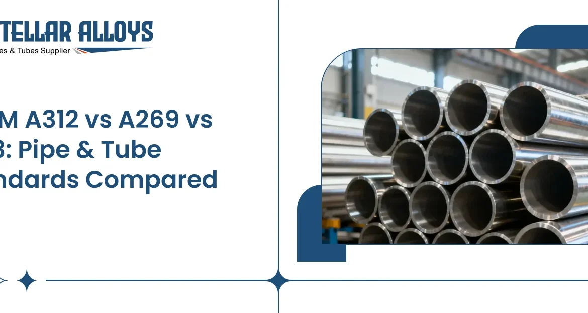 ASTM A312 vs A269 vs A213: Pipe & Tube Standards Compared