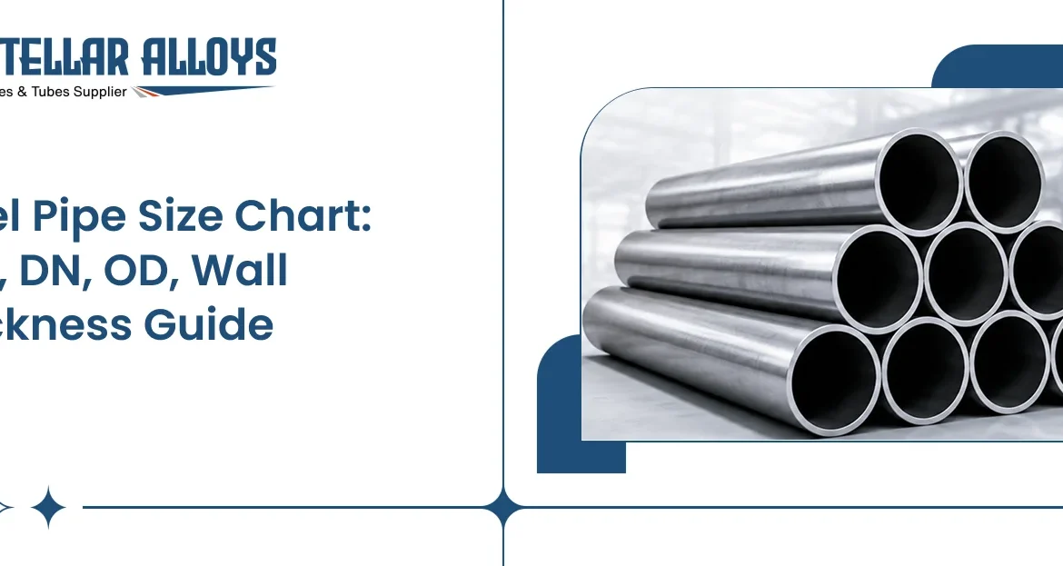 Steel Pipe Size Chart_ NPS, DN, OD, Wall Thickness Guide