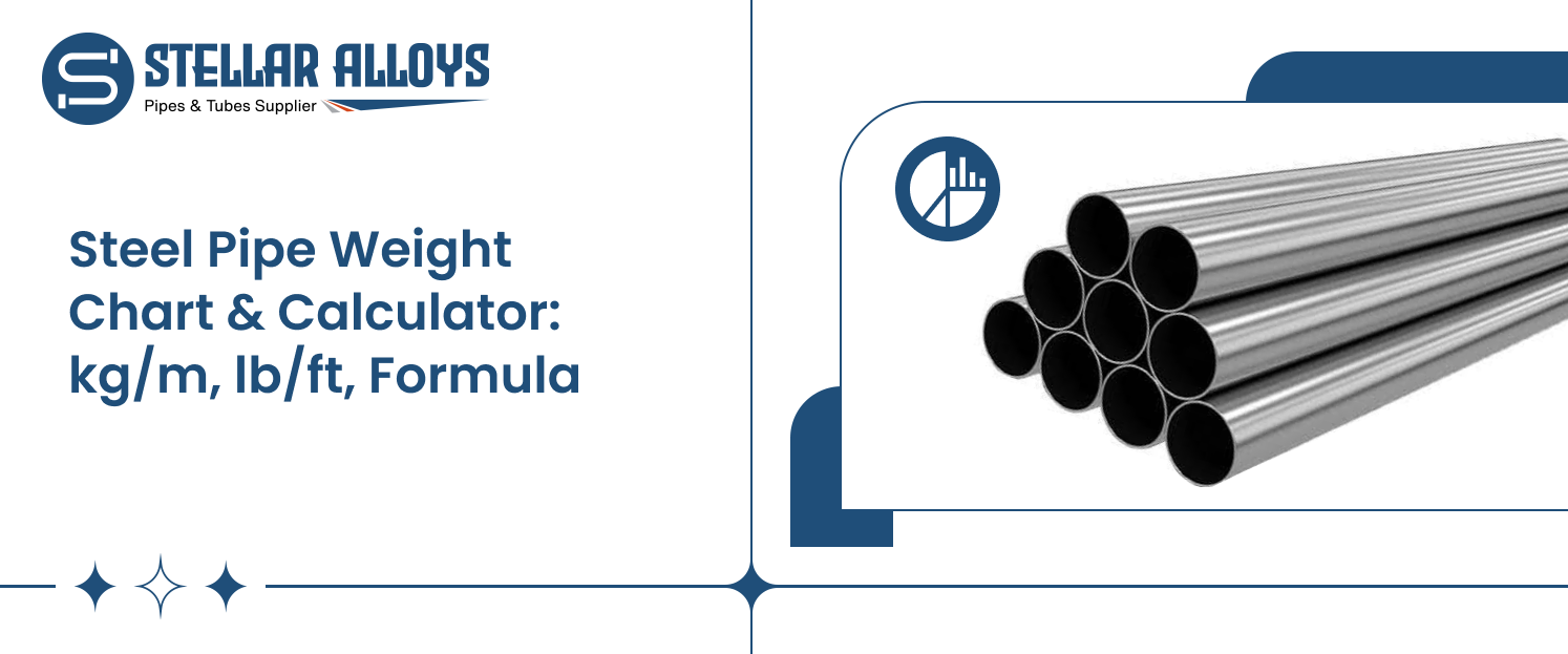 Steel Pipe Weight Chart & Calculator: kg/m, lb/ft, Formula